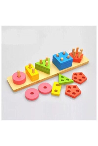 GANS TOYS Ahşap Geometrik Bultak
