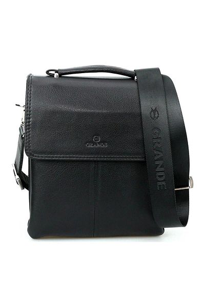 Grande Men's Leather Shoulder and Shoulder Bag - Model 4260