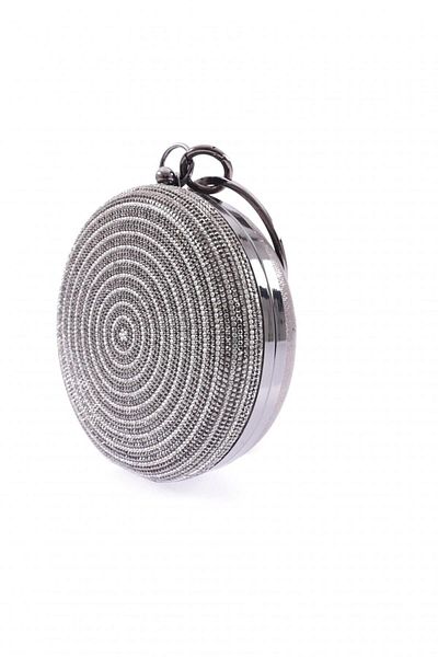 DGN 371-22y Stoned Platinum dámské večerní šaty Portfolio taška