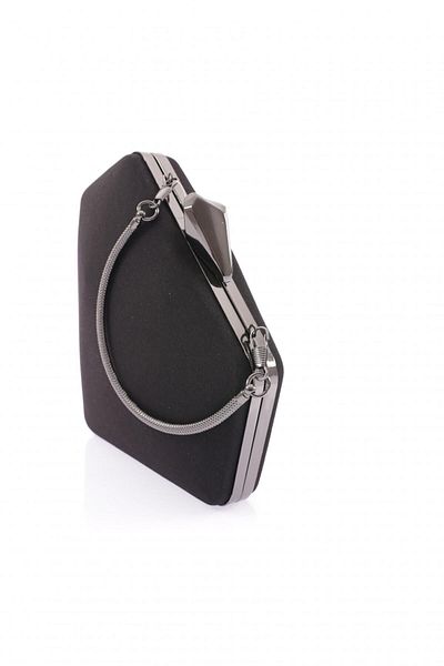 DGN Women's Evening Dress Portfolio Clutch Bag Sara Black 3333152