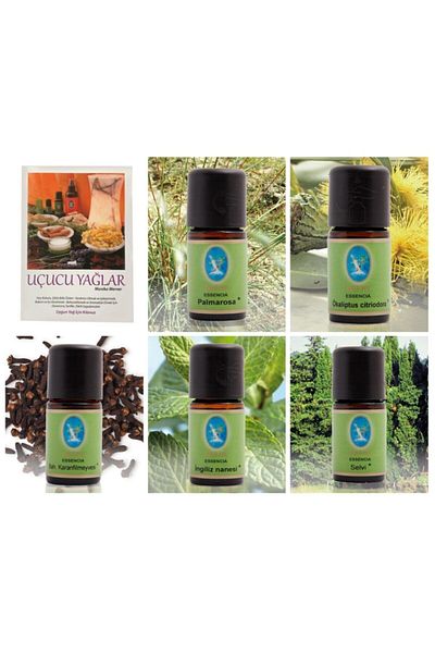 Nuka Defne Esencia Monika Werner Tip Oils Book - Nuka Laurel Aromatherapy Set