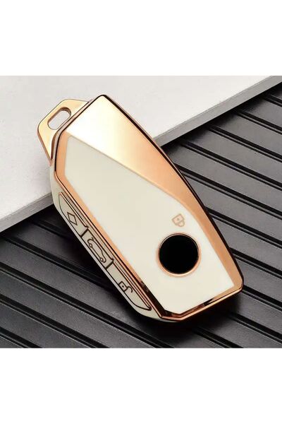 emii auto spare parts FOR BMW i7 X7 G07 LCI iX X1 X1 U11 7series G70 G09 XM U06 G81 M3 2023 KEY CASE WHITE/GOLD