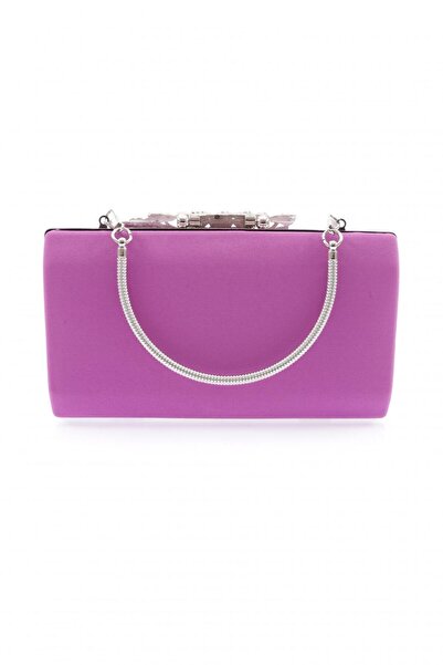 DGN 260-23y Saraa Purple Women's Evening Dress Portfolio Bag