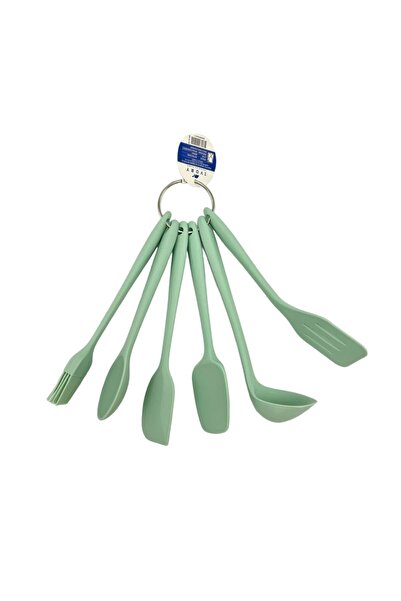 Genel Markalar 6 LI SPATULA MİNİ KEPÇE SETİ (YENİ ÜRÜN kaşık kepçe stapula seti)