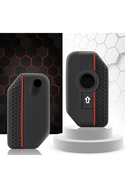 emii auto spare parts Bmw Motorcycle K1600 R1200 R1250 F850 F750 Key Case Black/red