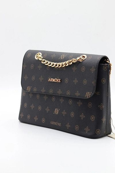Armine Women's Chain Strap Shoulder and Shoulder Bag - Model 340
