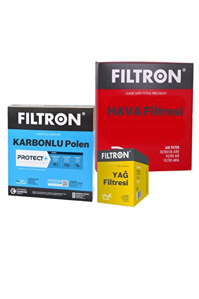 Filtron Hyundai Accent Era 1.5 CRDI Filtre Bakım Seti 2006-2012 3FK Hava-Yağ-Karbonlu Polen