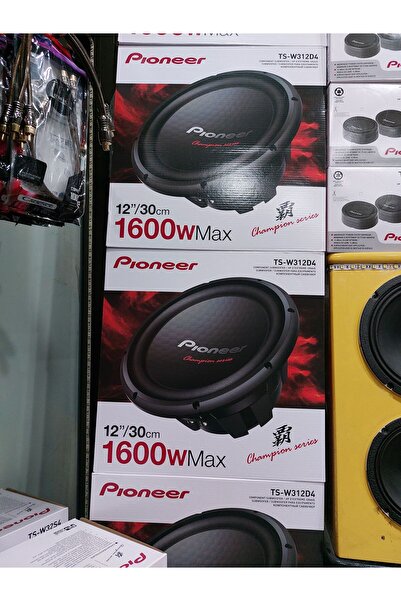 ÖYKÜ SOUND PİONER 312D4 1600WAAAT 500RMS ÇIFT BOBİN 30CM BAS