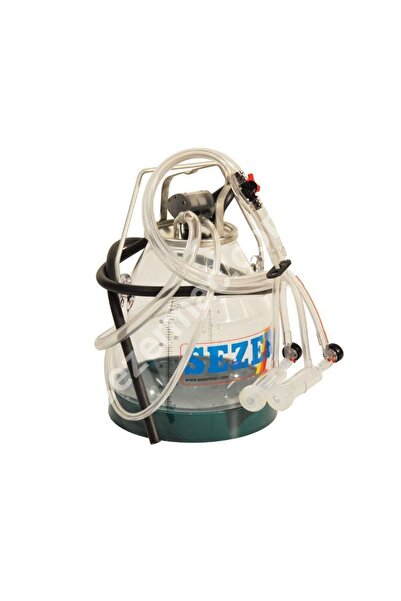 SEZER Şeffaf Güğümlü Sabit Sistem Sağım Kovası(koyun Keçi)