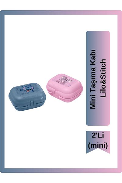 Tupperware Lilo&stitch 2-pieceMiniCarrying Container Set