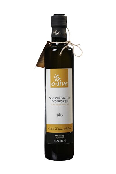 Natürel Sızma Zeytinyağı Bio 500 ml Soğuk Sıkım