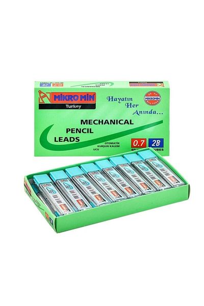Mikro قلم رصاص 0.7 2 ب 60 مم 24 قطعة
