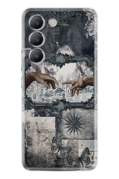 Kılıfland Vivo V30 Lite Kılıf Hayat Serisi Desenli Kesişen Eller-ürün Kodu 2011