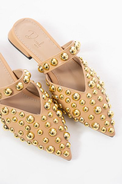 DUXAL SHOES Γυναικείες παντόφλες Luke Gold Drop