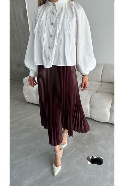 Trend Marfa Hijab πλισέ φούστα