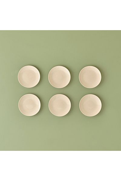 Bella Maison Sand Porcelain Cake Plate 6 Cream (19 cm)