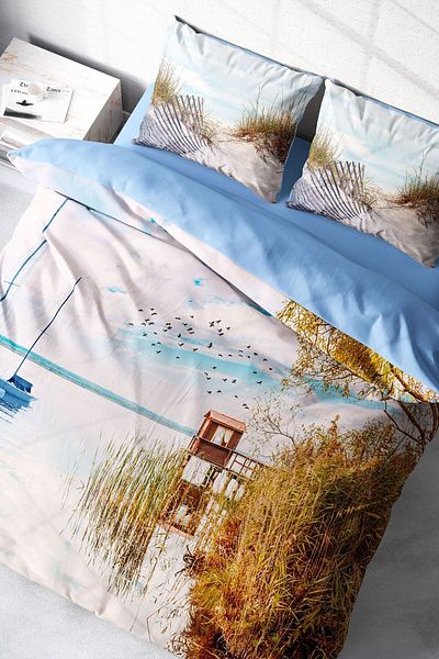 PerlaSera 3D Custom Design - Double Cotton Satin Duvet Cover Set