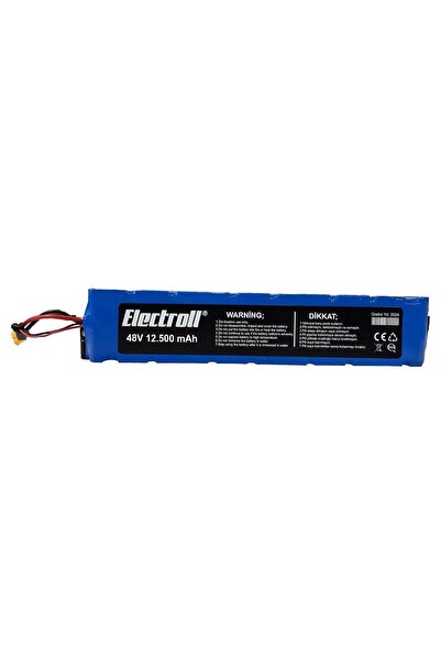 ELECTROLL Navee N65 Batarya 48v 12.500mah Pil (ORJİNAL KAPASİTE) Elektrikli S...