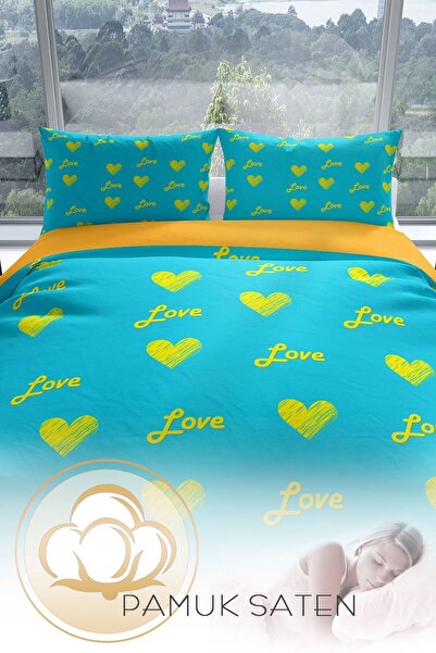 PerlaSera Турецький фламінго 3D двоспальний комплект постільної білизни