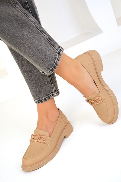 SOHO Damen Freizeitschuhe Hellbraun 19499