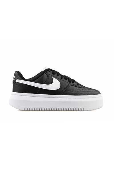 Nike W Court Vision Alta Ltr Dm0113-002 Unisex Black Casual Shoes