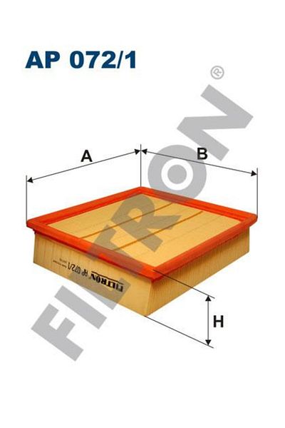 Filtron Ge-Ap072/1 Model Air Filter