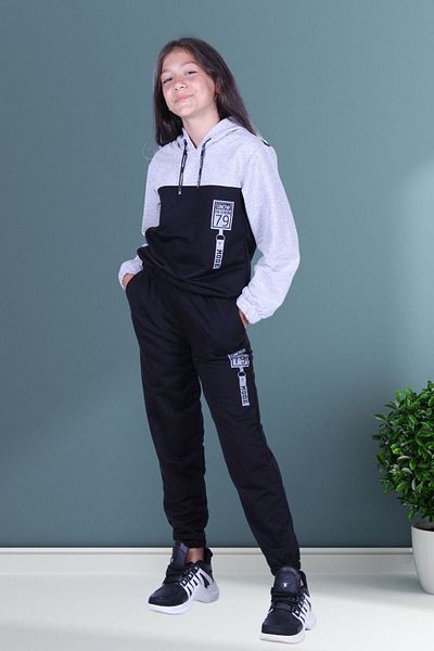 FYK COLLECTİON Αγόρι - Σετ αθλητικής φόρμας με στάμπα 3 τεμαχίων με στρογγυλό γιακά
