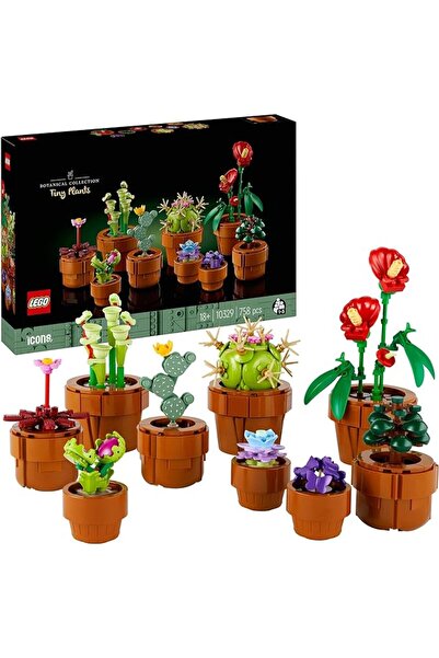 MEGA ® Icons Minik Bitkiler 10329  Yetişkinler için Dekoratif Koleksiyonluk v...