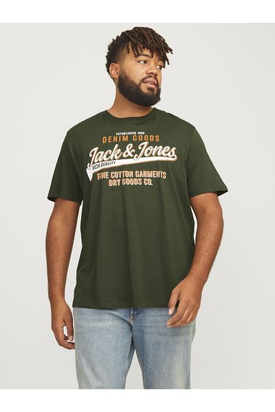 Jack & Jones Plus T-Shirt mit Logo