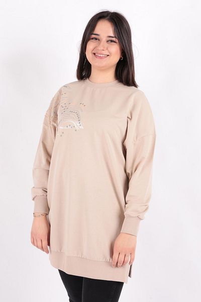 Puane 10443 Model Women's Tunic - Ss Cut