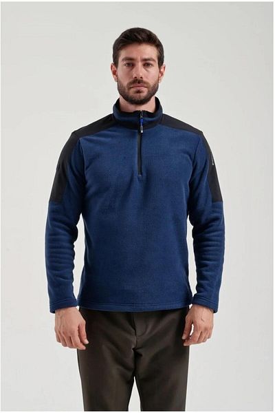 Exuma Lână pentru bărbați Half Zip 2412004