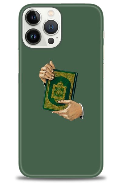 MRCİLETİSİM حافظة آيفون 14 برو ماكس مطبوعة بدقة HD - تحذير + واقي شاشة كامل
