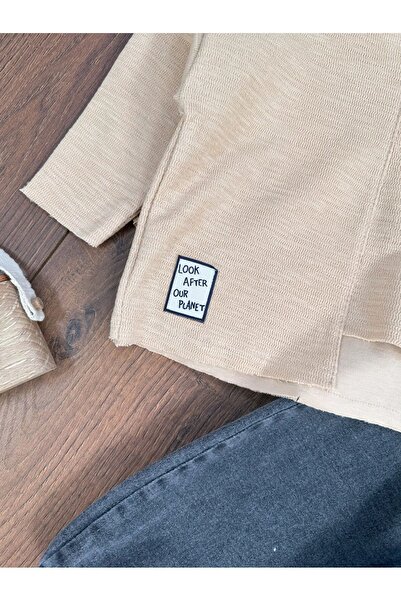 Bolly Baby Cep Detaylı Likralı Kot Pantolon Erkek Bebek-Çocuk Takım