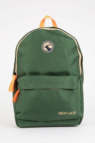 DeFacto Unisex Kids Printed Oxford School Backpack C5542A8Ns