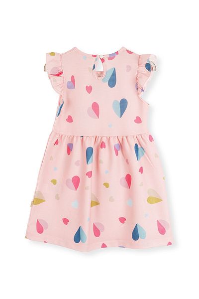 AHENGİM Rochie pentru fetiță cu model inimă - Ak2406
