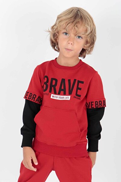 AHENGİM Boys' Tracksuit Set - Kids Ak2231