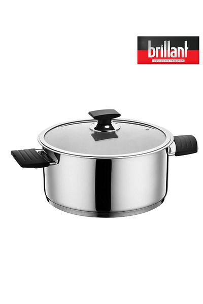 Brillant Aries 8-Piece Bakalite Pantry Steel Cookware Set