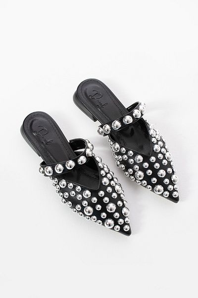 DUXAL SHOES Papuci de damă Luke Gold Drop