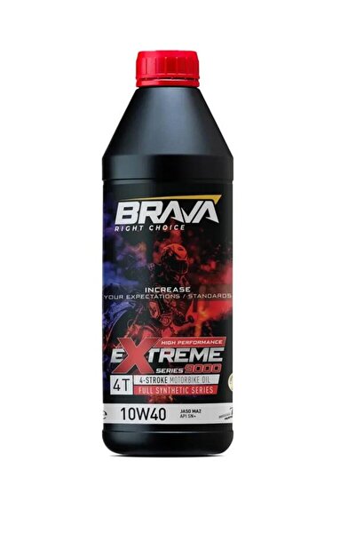 Motobisavm Brava Extreme 9000 4T 10W40 Tam Sentetik Yağ