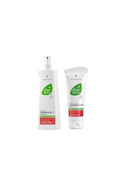 LR Aloe Vıa Aloe Vera Konsantre Jel 100 Ml. Ve Acil Yardım Spreyi 400 Ml. Set...