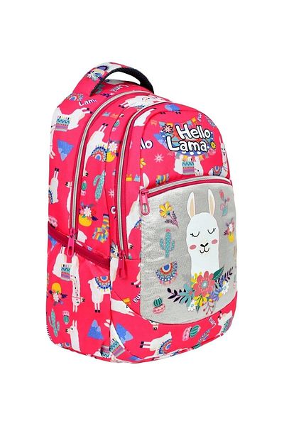 ATHLETIC School Bag Girl Set School Bag Llama Rabbit Girl School Bag Set