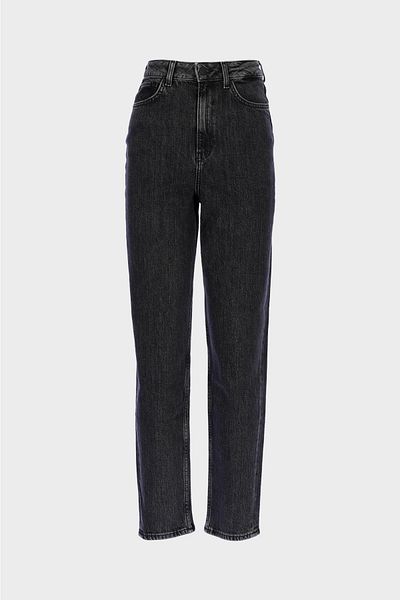 CROSS JEANS High Waist Zippered Ariana Mom Jean - Anthracite C 4525-184