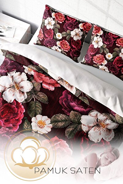 PerlaSera Двоспальний комплект постільної білизни з щільної бавовняної сатини 3D, спеціальний дизайн Goblen Dream