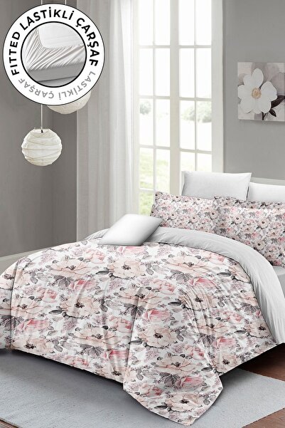 MonoHome Čaršav sa lastišem kom Pamuk satena Bračni Set posteljine luksuzne r...