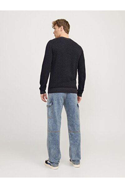 Jack & Jones Einfarbig Rundhals Strickpullover - Sweatshirt