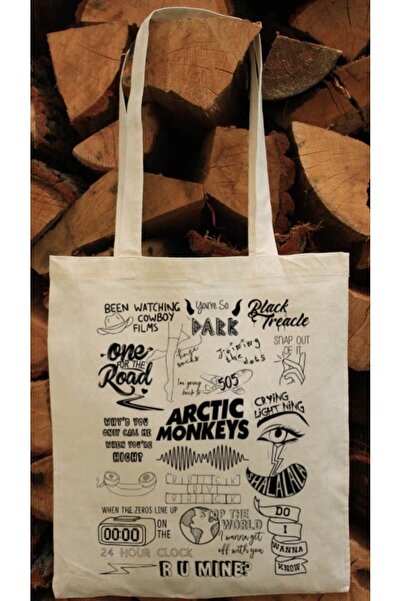 Cemira Arctic Monkeys Tasarım Tote Bag Bez Çanta