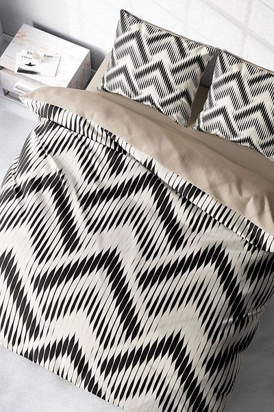 PerlaSera 3D Special Design Duvet Cover Set - Double, Tightly Woven, Cotton Satin, Knitted1