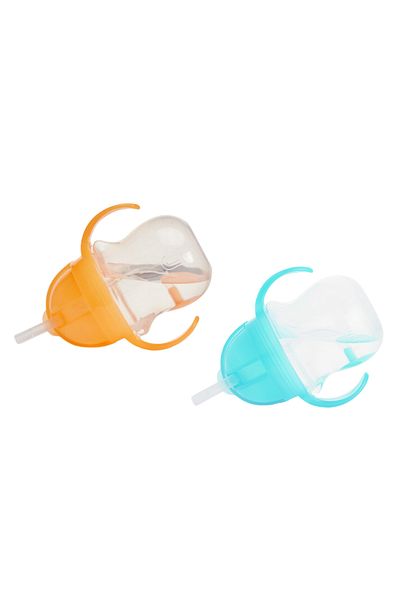 Munchkin 6Months+207Ml Orange and Blue Click Lock Spout Drinking Cup