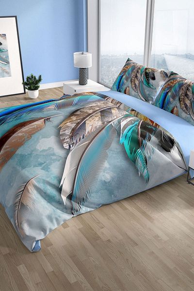 Cattleya Mystery 3d Cotton Satin Double Duvet Cover Set
