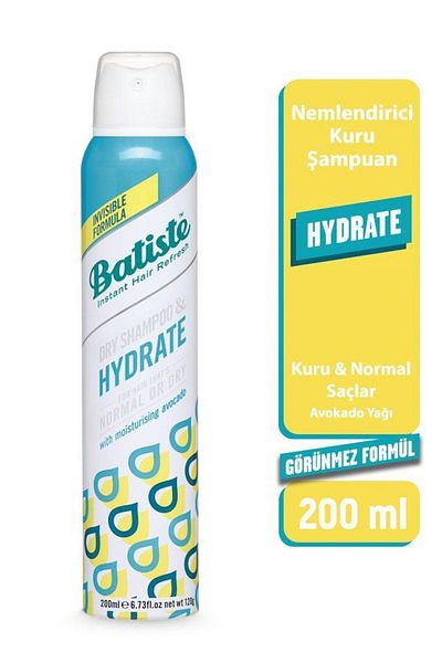 Batiste Batiste Dry Shampoo Hydrating 200ml